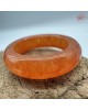 【肌容雪】天然緬甸A貨紅翡翠戒圈 編號1059(戒圍15.3mm#7號)
