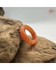 【肌容雪】天然緬甸A貨紅翡翠戒圈 編號1060(戒圍16.2mm#10號)