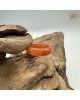 【肌容雪】天然緬甸A貨紅翡翠戒圈 編號1060(戒圍16.2mm#10號)