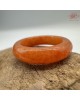 【肌容雪】天然緬甸A貨紅翡翠戒圈 編號1061(戒圍17.0mm#10號)