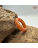【肌容雪】天然緬甸A貨紅翡翠戒圈 編號1062(戒圍17.2mm#10號)