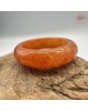 【肌容雪】天然緬甸A貨紅翡翠戒圈 編號1062(戒圍17.2mm#10號)