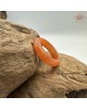 【肌容雪】天然緬甸A貨紅翡翠戒圈 編號1063(戒圍17.1mm#10號