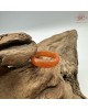 【肌容雪】天然緬甸A貨紅翡翠戒圈 編號1063(戒圍17.1mm#10號