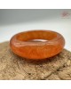 【肌容雪】天然緬甸A貨紅翡翠戒圈 編號1063(戒圍17.1mm#10號