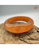 【肌容雪】天然緬甸A貨紅翡翠戒圈 編號1064(戒圍17.3mm#10號)