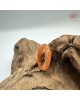 【肌容雪】天然緬甸A貨紅翡翠戒圈 編號1066(戒圍18.2mm#14號)