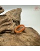 【肌容雪】天然緬甸A貨紅翡翠戒圈 編號1066(戒圍18.2mm#14號)