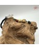 【肌容雪】天然美石黑珠串瑪瑙木珠項鍊 編號B247