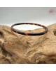 【肌容雪】天然美石玳玳手鐲 編號B252(鐲圍62.48mm#20號)