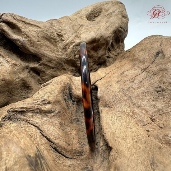【肌容雪】天然美石玳玳手鐲 編號B253(鐲圍61.7mm#19.5號)