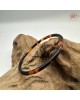 【肌容雪】天然美石玳玳手鐲 編號B254(鐲圍61.8mm#19.5號)