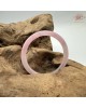 【肌容雪】天然美石粉水晶圓條手鐲 編號B255(鐲圍56.1mm#17.5號)
