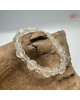 【肌容雪】天然美石白水晶單圈手串 編號B256