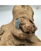 【肌容雪】天然緬甸A貨藍水翡翠彌勒佛吊墜 編號479