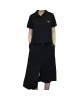 【二手精品9.9新】PRADA (普拉達) 推出經典款黑色短袖 Polo 衫(肩38胸50長53)編號S450