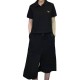 【二手精品9.9新】PRADA (普拉達) 推出經典款黑色短袖 Polo 衫(肩38胸50長53)編號S450