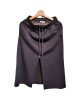 【二手精品9.9新】PRADA (普拉達)經典黑色休閒中長裙(腰36〔彈性〕臀53長73)編號S451