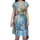 【二手精品9.9新】Hermès（愛馬仕） 的經典絲巾系列服飾(肩42胸54長87)編號S453