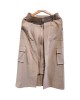 【二手精品9.9新】PRADA（普拉達）工裝風格拉鍊設計中長裙(腰36臀48長84)編號S461