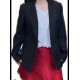 【二手精品9.9新】路易威登Louis Vuitton 女士黑色西裝外套(肩40胸48長67袖長62)編號S465