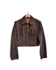 【二手精品9.9新】路易威登LOUIS VUITTON 的 Monogram 牛仔布外套（肩40胸50長53袖長63）編號S479