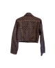【二手精品9.9新】路易威登LOUIS VUITTON 的 Monogram 牛仔布外套（肩40胸50長53袖長63）編號S479