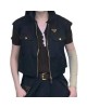 【二手精品9.9新】Prada 的短版抽繩拉鍊背心(肩42胸47長49 )編號S485