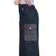 【二手精品9.9新】 Louis Vuitton（路易威登）工裝風格設計的拼接中長裙(腰33（有彈性）臀50長70)編號S486