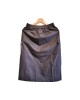 【二手精品9.9新】 Louis Vuitton（路易威登）工裝風格設計的拼接中長裙(腰33（有彈性）臀50長70)編號S486