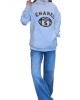 【二手精品9.9新】香奈兒（CHANEL） 推出的經典美式復古運動風格連帽衛衣(落肩60胸60長68袖長56)編號S521