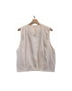 【二手精品9.9新】 Chanel（香奈兒）Uniform 系列工裝拉鍊口袋背心(肩38胸58長53)編號S525